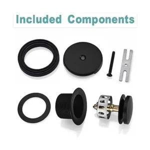 BESTILL Placa de drenaje y desbordamiento de bañera con_6