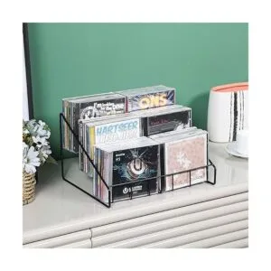 MyGift Moderno soporte de almacenamiento de CD de alambre_2