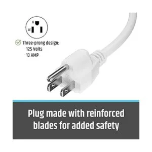 Aurum Cables Cable de extensión de alimentación resistente_6