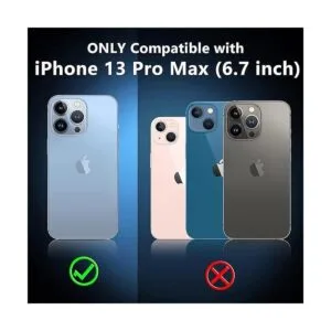 LOHASIC Funda tipo cartera para iPhone 13 Pro Max funda_2