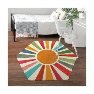 STARUIA Alfombra retro estilo bohemio para dormitorio 4 x_7