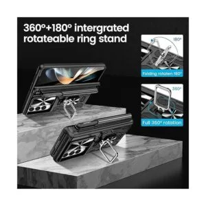 VEGO Funda para Galaxy Z Fold 4 con soporte para bolígrafo_5