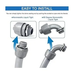 Kit de conductos eléctricos de 34 pulgadas de 25 pies_6