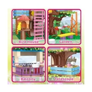 HOGOKIDS rbol House STEM Juego de construcción creativo_5