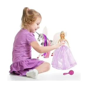 Muñeca de unicornio y princesa que cambia de color cambio_4
