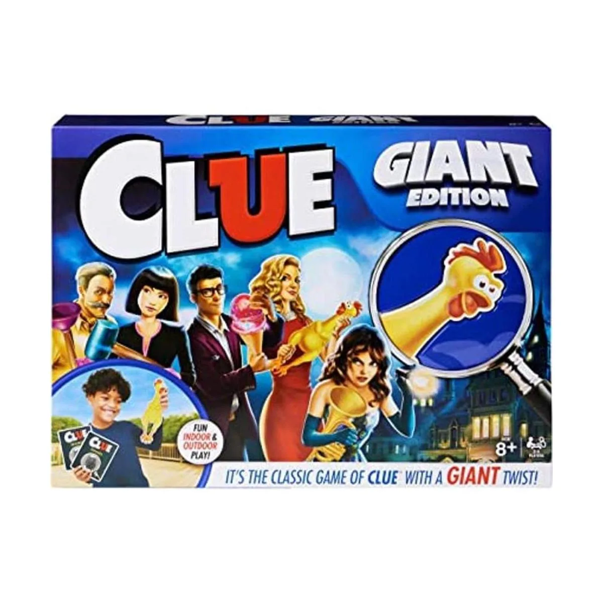 Giant Clue Classic Mystery Party Retro Juego de mesa de_1