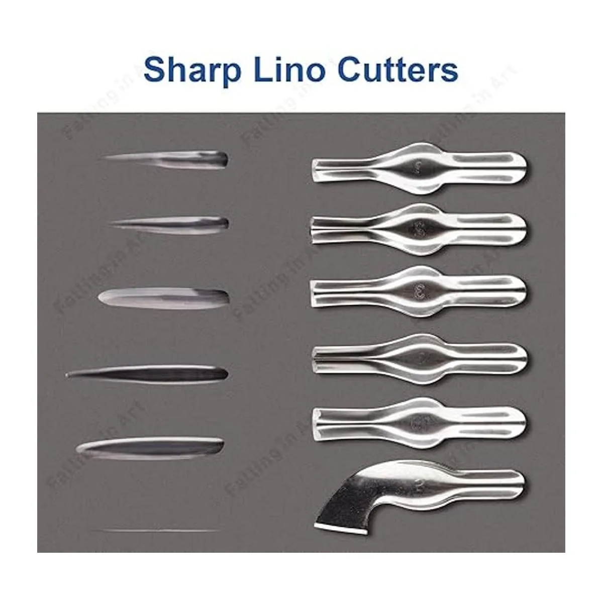 Falling in Art Kit de fabricación de sellos de bloques de_6