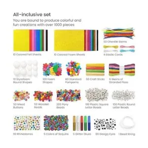 ARTEZA Kit de manualidades definitivo más de 1000 piezas_2