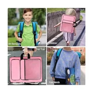 TreochtFUN Portafolio de arte para niños bolsa de_4