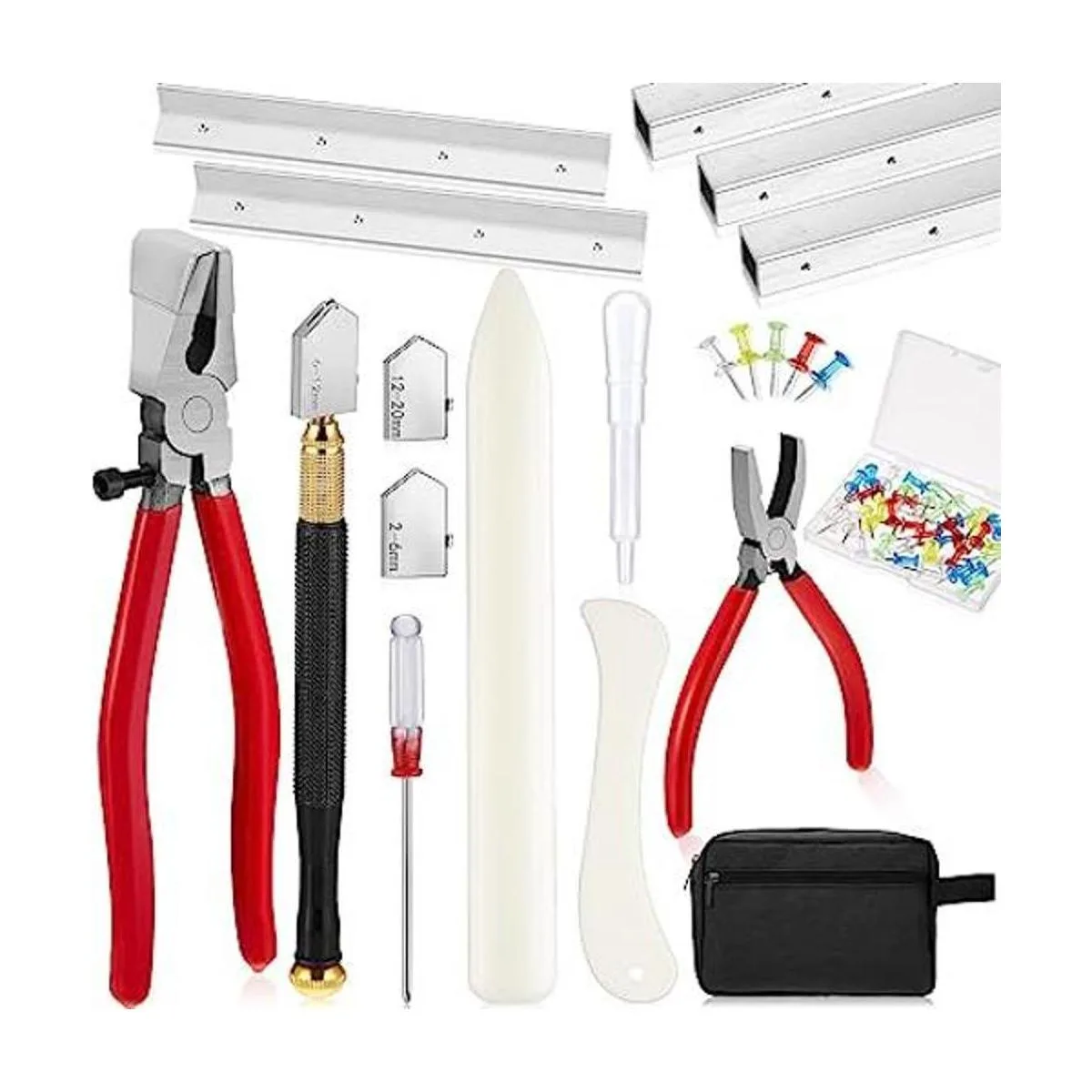 Kit de 18 piezas de vidrio manchado incluye 2_1