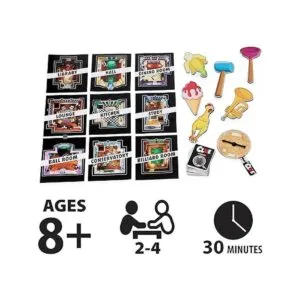 Giant Clue Classic Mystery Party Retro Juego de mesa de_2