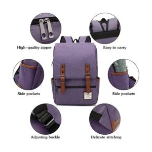 Mochila para laptop de 15.6 pulgadas mochila escolar_4