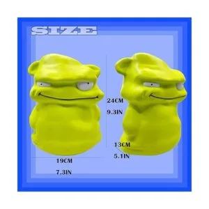 Squishies de levantamiento lento de monstruo verde regalo_2