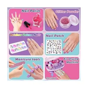 Golray Juego de esmaltes de uñas para niños para niñas_2
