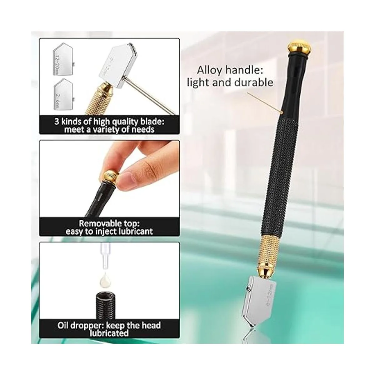 Kit de 18 piezas de vidrio manchado incluye 2_4