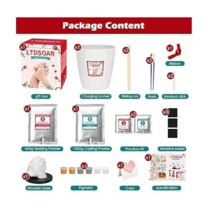 Hand Casting Kit Couples Gifts with Practice Kit_2