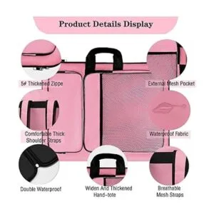 TreochtFUN Portafolio de arte para niños bolsa de_6