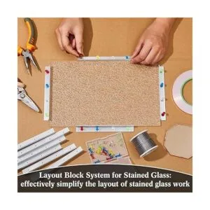 Kit de 18 piezas de vidrio manchado incluye 2_5