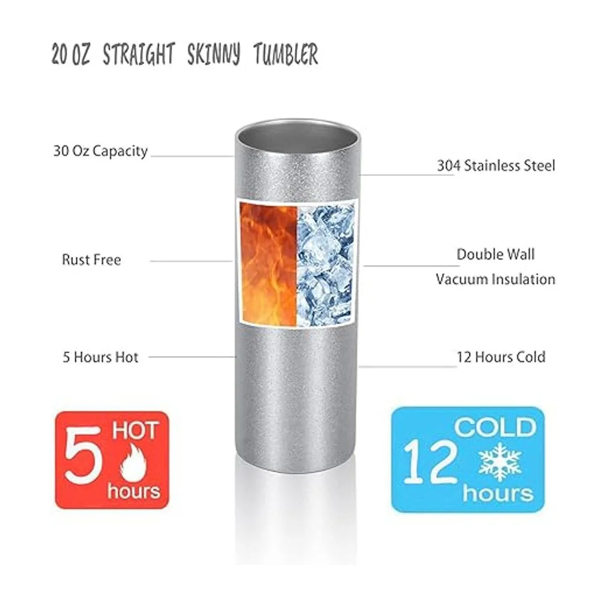 Wzaytia Vasos de sublimación con purpurina de 20 onzas_6