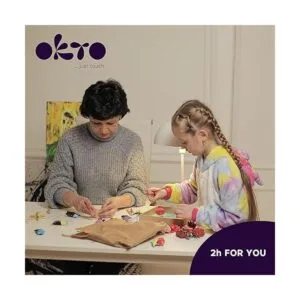 OKTO Kit de arte de ternura Set de arte de suculentas 3D_5