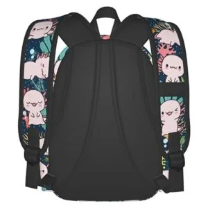 MISOLAXI Axolotl Sea Weed Aquarium Mochila grande para_3