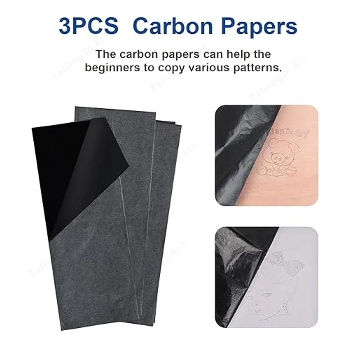 Falling in Art Kit de fabricación de sellos de bloques de_7