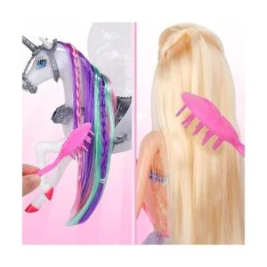 Muñeca de unicornio y princesa que cambia de color cambio_6