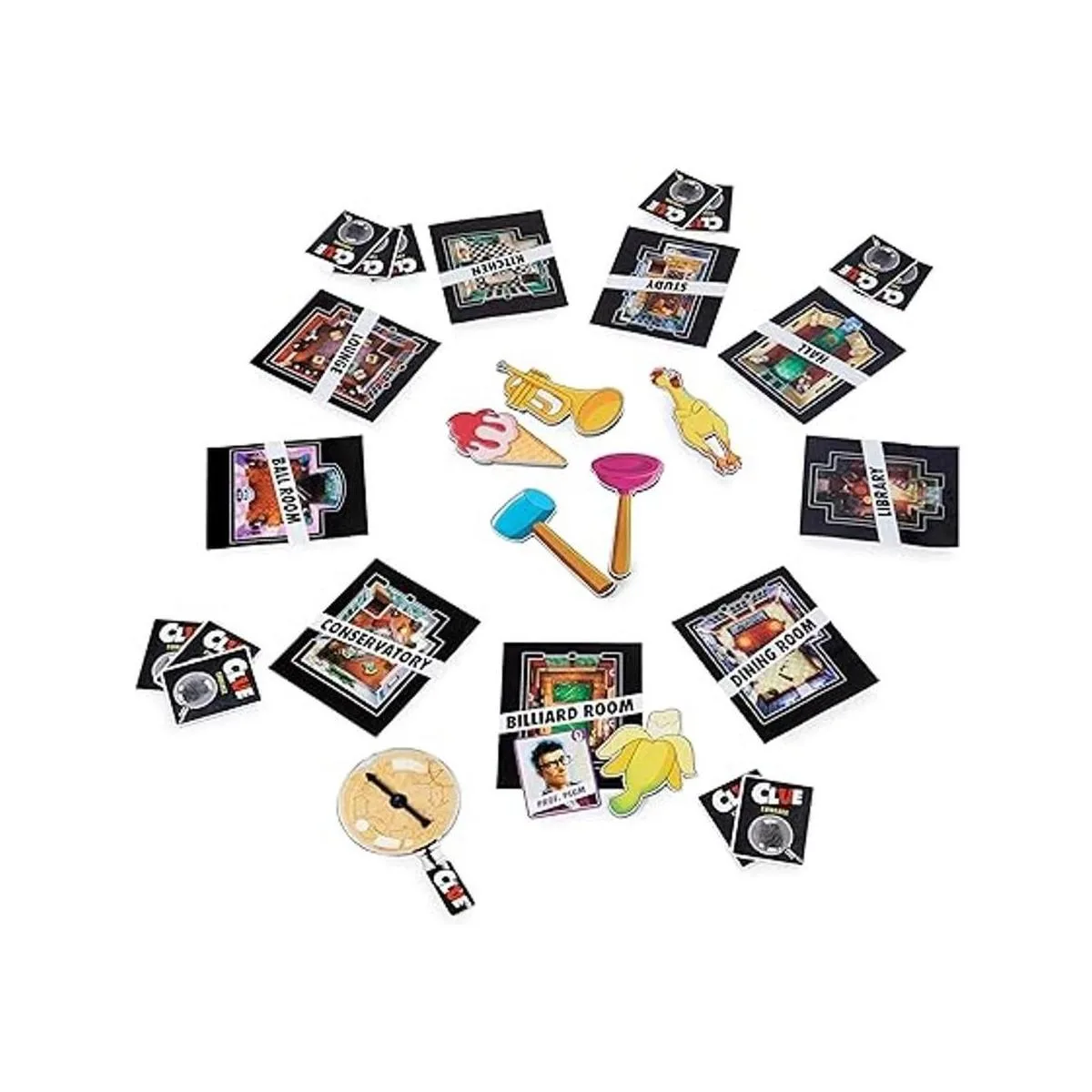 Giant Clue Classic Mystery Party Retro Juego de mesa de_6