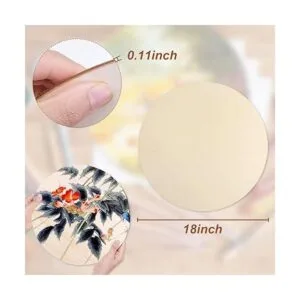 Ylibtool Círculos redondos de madera para manualidades_3