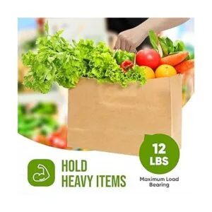 Tobvory Bolsas de papel kraft de 16 x 6 x 12 pulgadas_3