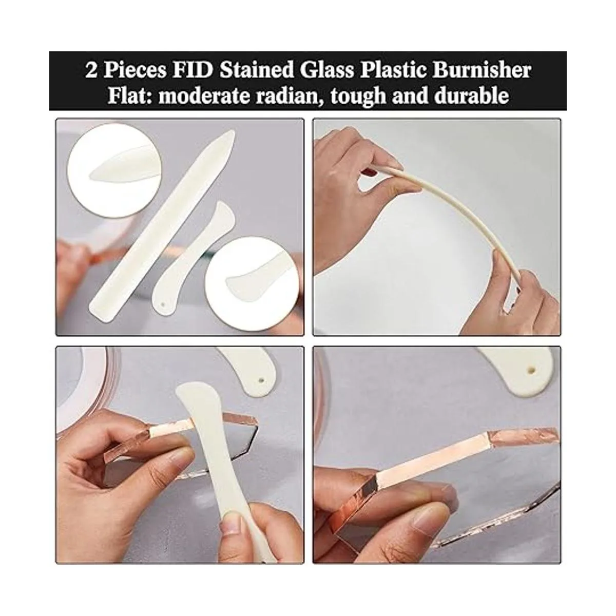 Kit de 18 piezas de vidrio manchado incluye 2_6