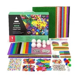 ARTEZA Kit de manualidades definitivo más de 1000 piezas_1