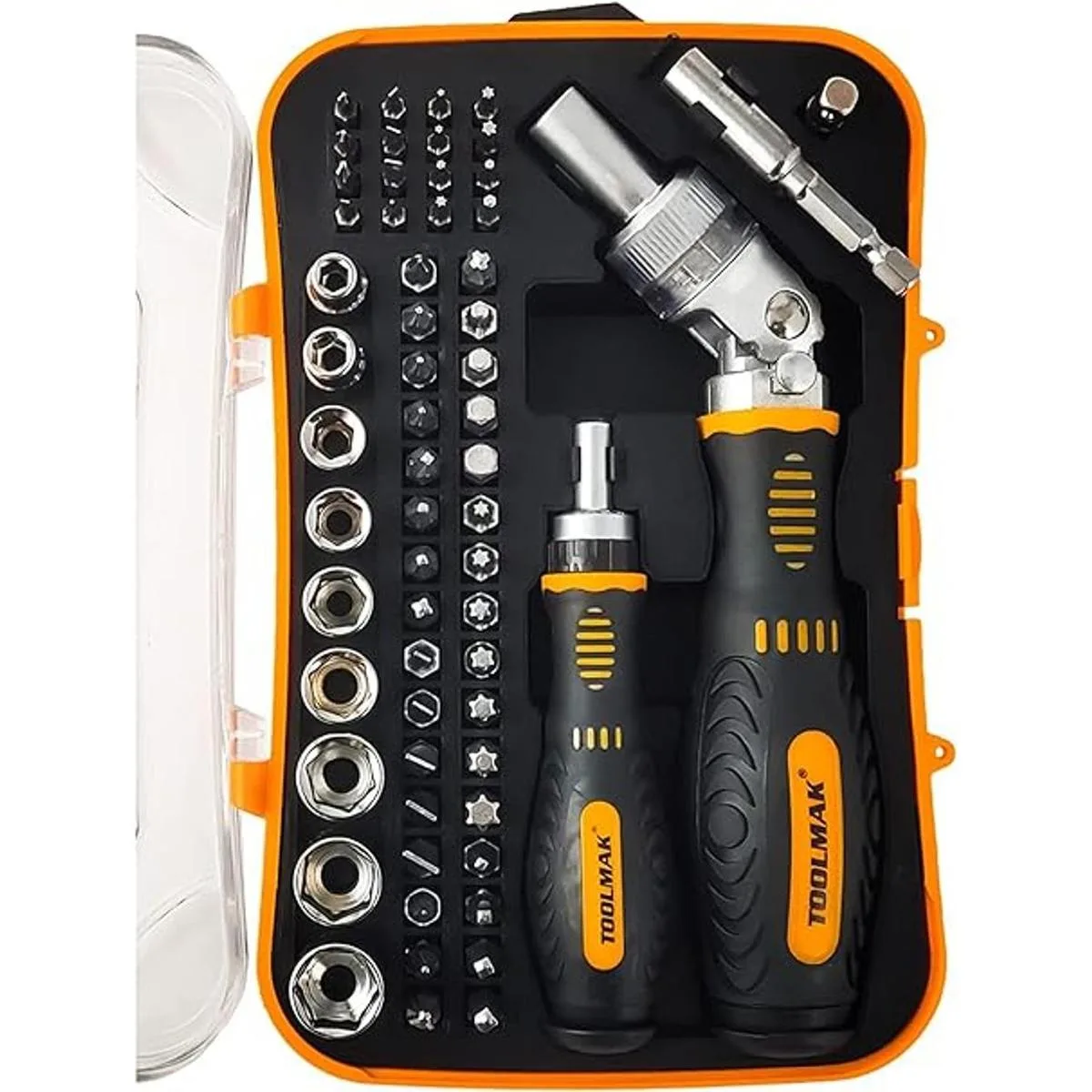 TOOLMAK Juego de 61 piezas de destornilladores magnéticos_1