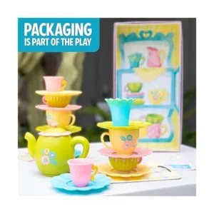 Educational Insights Juego de relé de té de té Juego de_4