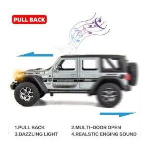 BDTCTK Auto Toy OffRoad 7 puertas para Wrangler modelo de_3