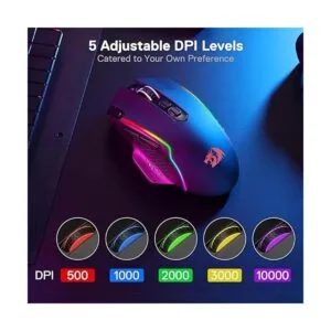 Redragon M810 Pro Ratón inalámbrico para juegos 10000_5