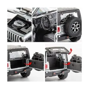 BDTCTK Auto Toy OffRoad 7 puertas para Wrangler modelo de_4