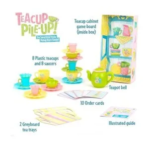 Educational Insights Juego de relé de té de té Juego de_5