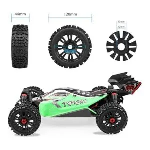 Acekeeps Combo de ruedas y neumáticos hexagonales_2