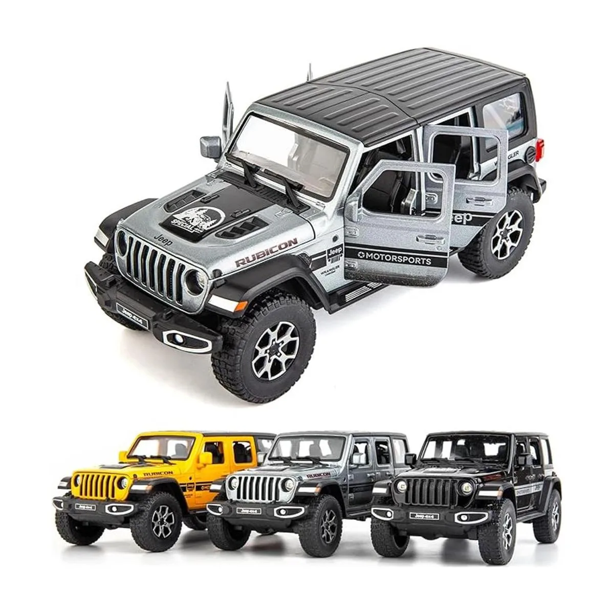 BDTCTK Auto Toy OffRoad 7 puertas para Wrangler modelo de_1