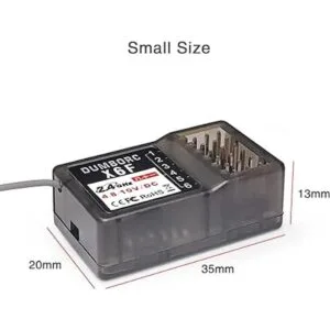 DUMBORC 2 piezas X6F 6 canales 2.4GHz receptor RC para_5