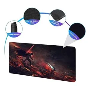 Alfombrilla de ratón XXL AhsokaTano Vs Vader alfombrilla_2