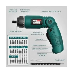 NEU MASTER Destornillador inalámbrico destornillador_6