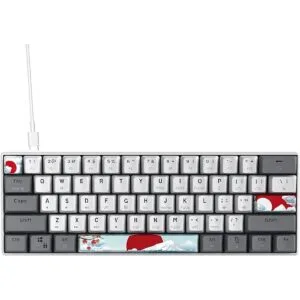 Owpkeenthy Teclado mecánico RGB 60 interruptores rojos_2