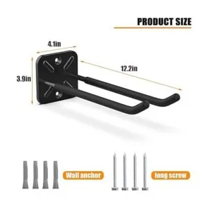 Dobures 2 ganchos de garaje resistentes para colgar_4