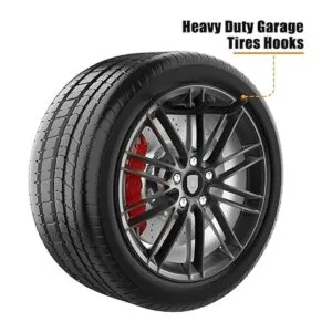 Dobures 2 ganchos de garaje resistentes para colgar_2