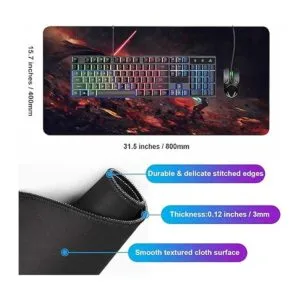 Alfombrilla de ratón XXL AhsokaTano Vs Vader alfombrilla_3