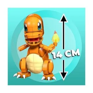Mega Construx Pokemon Charmander Construction Set with_5