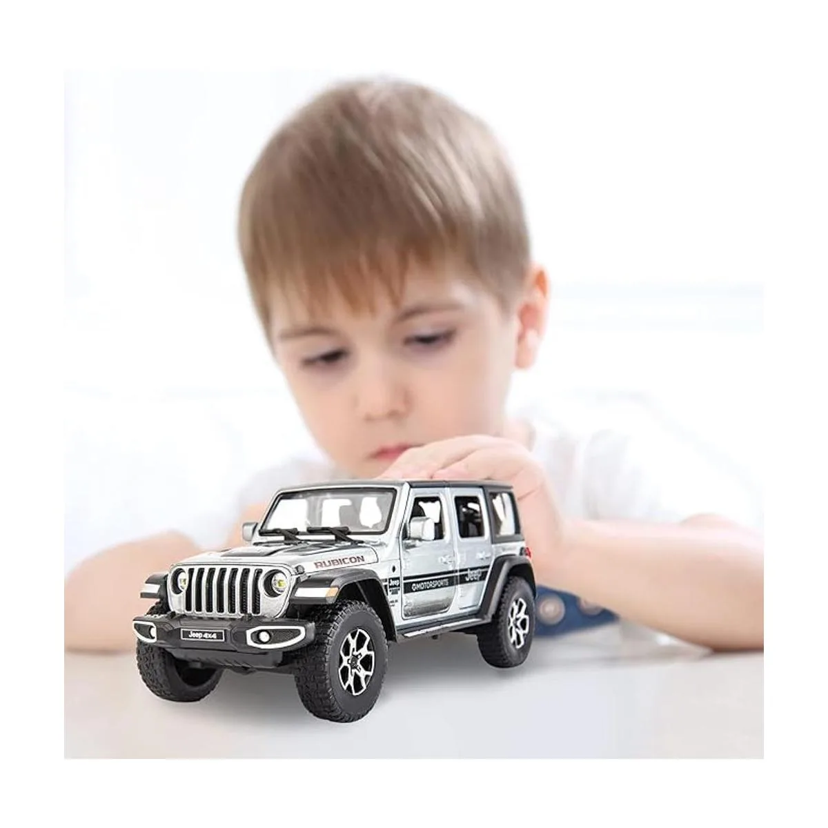 BDTCTK Auto Toy OffRoad 7 puertas para Wrangler modelo de_6