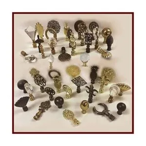 Royal diseños Chinease Joy Símbolo lámpara Finial F5027PB1_5